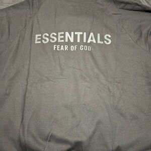 Fear of God Essentials Black Hoodie
